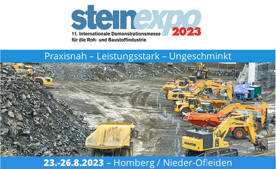 You are currently viewing VOLVO CE AUF DER STEINEXPO